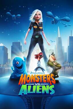Monsters vs. Aliens: A Monstrous IMAX 3D Experience Poster