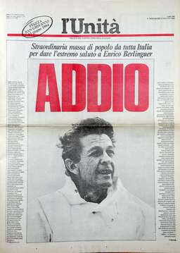 Farewell to Enrico Berlinguer (missing thumbnail, image: /images/cache/272898.jpg)