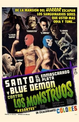 Santo and Blue Demon vs. the Monsters (missing thumbnail, image: /images/cache/355676.jpg)