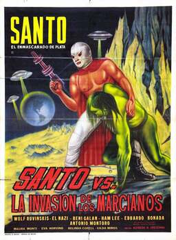 Santo vs. La Invasión de los marcianos (missing thumbnail, image: /images/cache/360858.jpg)