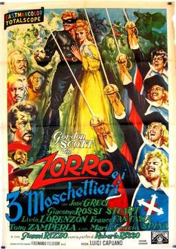 Zorro and the Three Musketeers (missing thumbnail, image: /images/cache/364344.jpg)
