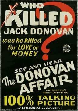 The Donovan Affair (missing thumbnail, image: /images/cache/415174.jpg)