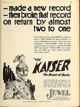 The Kaiser, the Beast of Berlin (missing thumbnail, image: /images/cache/421168.jpg)